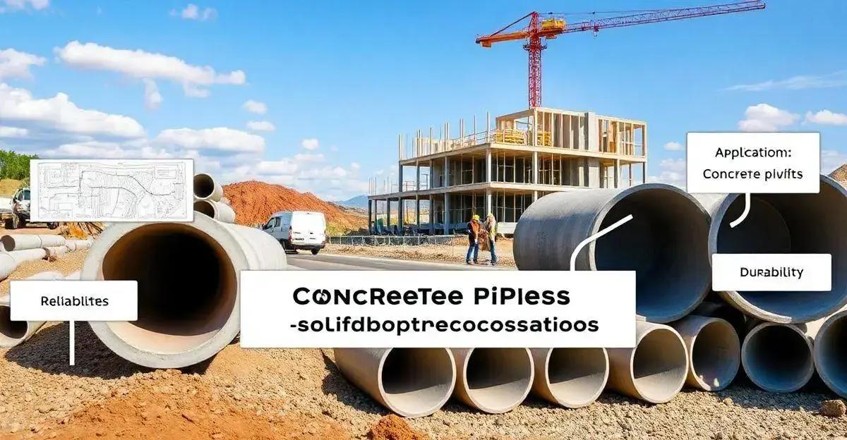 Benefícios da utilização de tubos de concreto